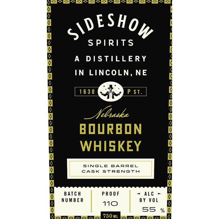 Sideshow Spirits Nebraska Bourbon Whiskey - Goro's Liquor