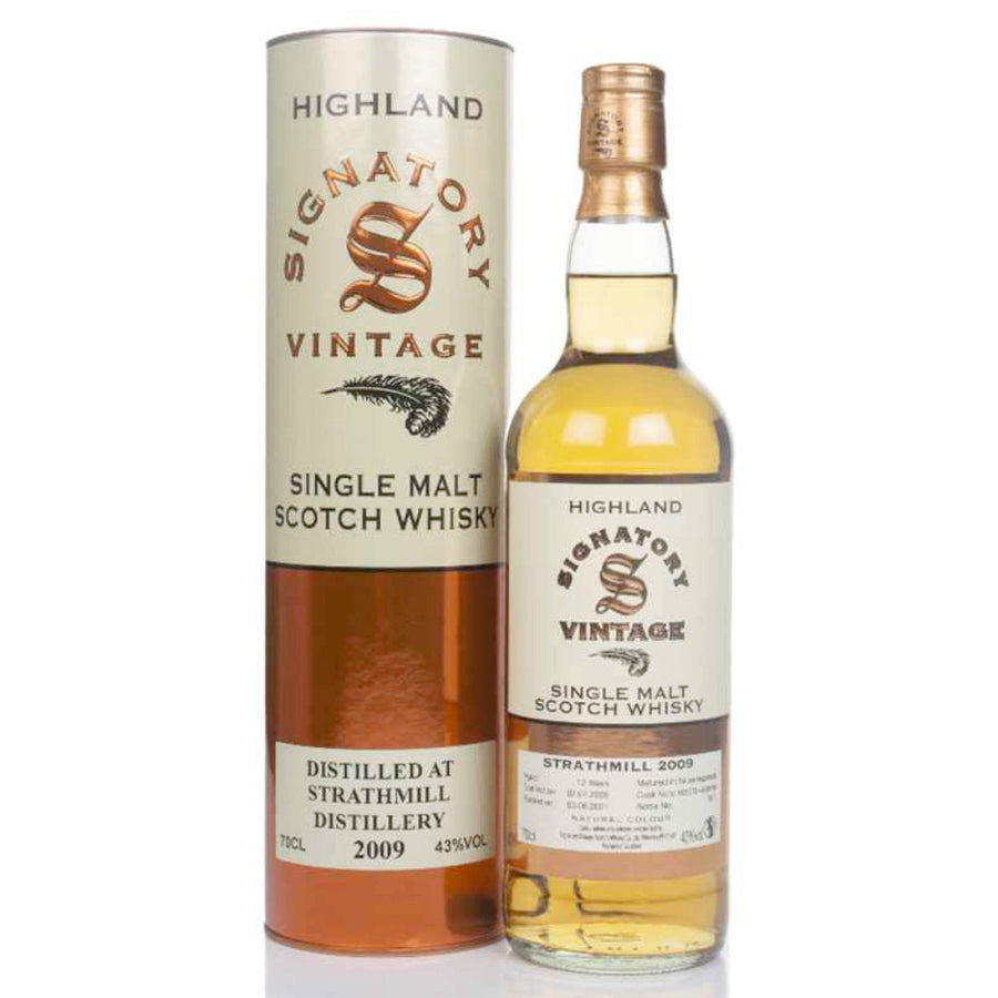 Signatory 12 Year Old Strathmill Single Malt Scotch 2009 - Goro's Liquor