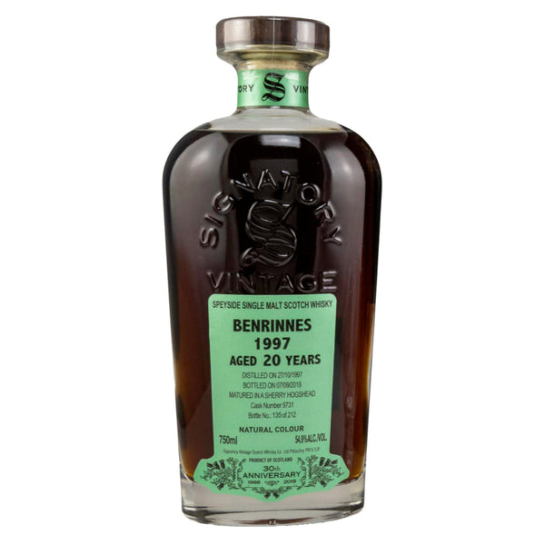 Signatory 1997 Benrinnes 20 Year Old - Goro's Liquor