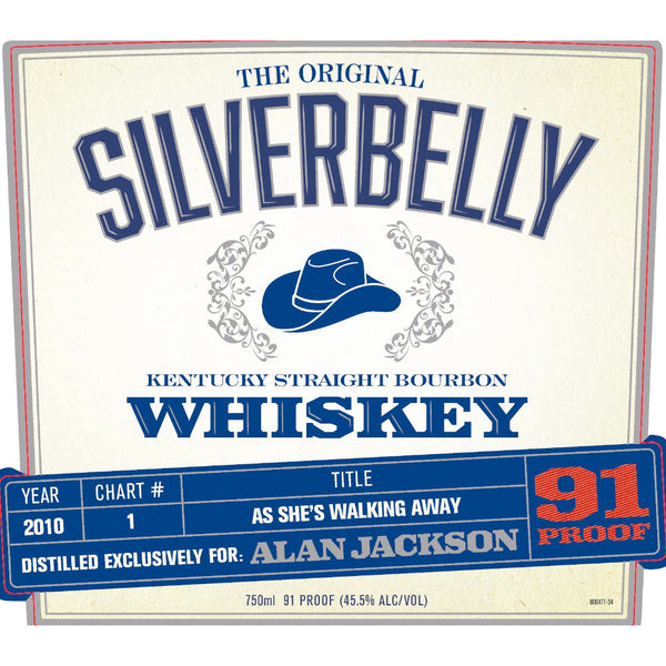 Silverbelly Bourbon By Alan Jackson - As She's Walking Away Year 2010 - Goro's Liquor