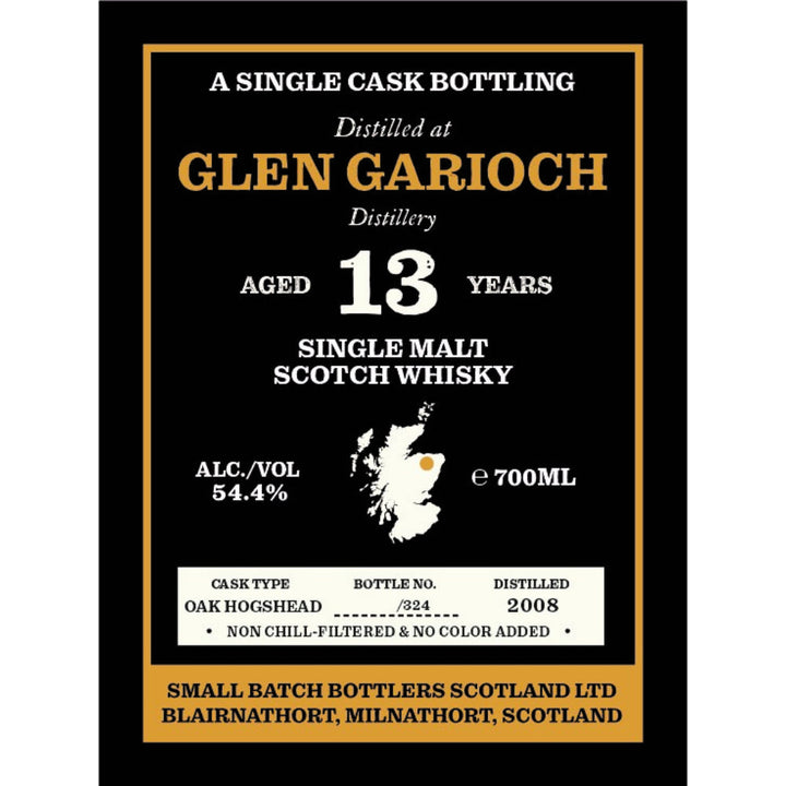 Small Batch Bottlers Glen Garioch 13 Year Old - Goro's Liquor