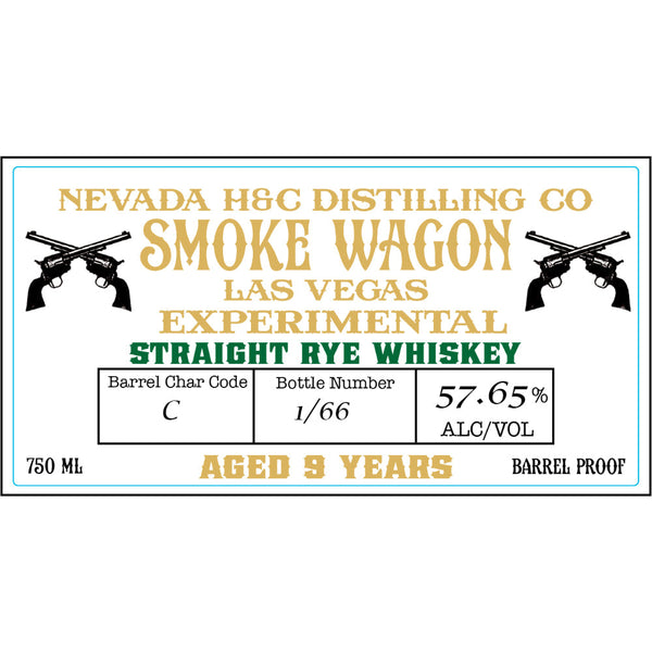 Smoke Wagon 9 Year Old Experimental Straight Rye - Goro's Liquor