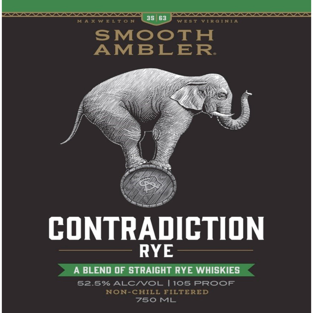 Smooth Ambler Contradiction Rye Whiskey - Goro's Liquor