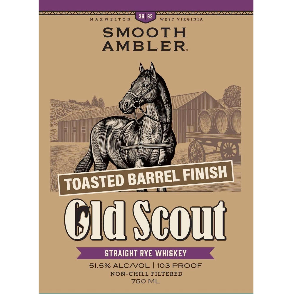 Smooth Ambler Old Scout Toasted Barrel Finish Straight Rye - Goro's Liquor