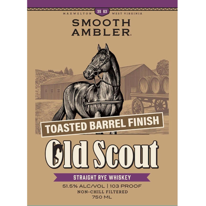 Smooth Ambler Old Scout Toasted Barrel Finish Straight Rye - Goro's Liquor