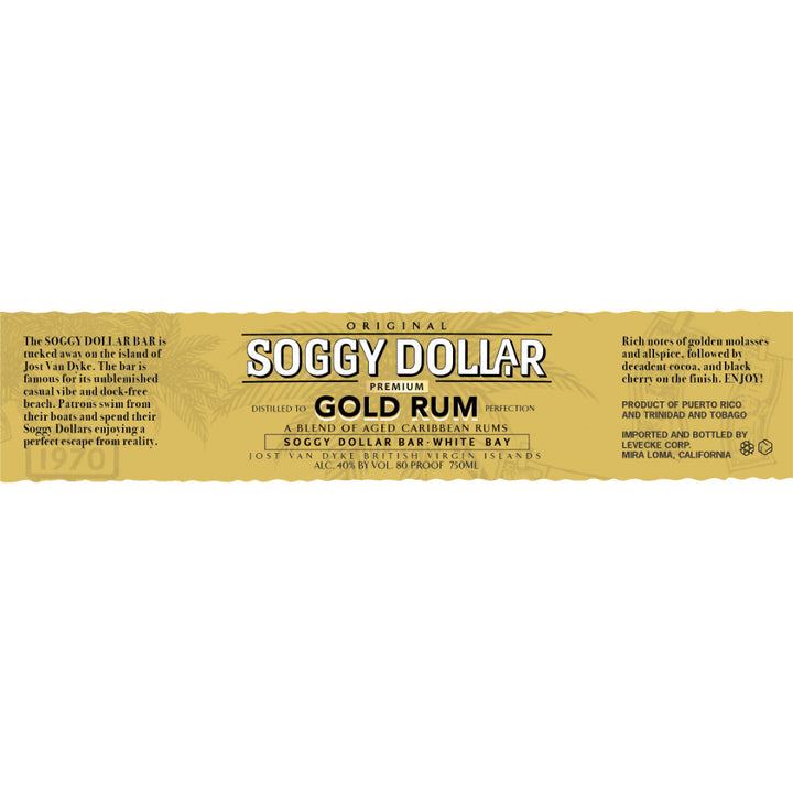 Soggy Dollar Premium Gold Rum - Goro's Liquor