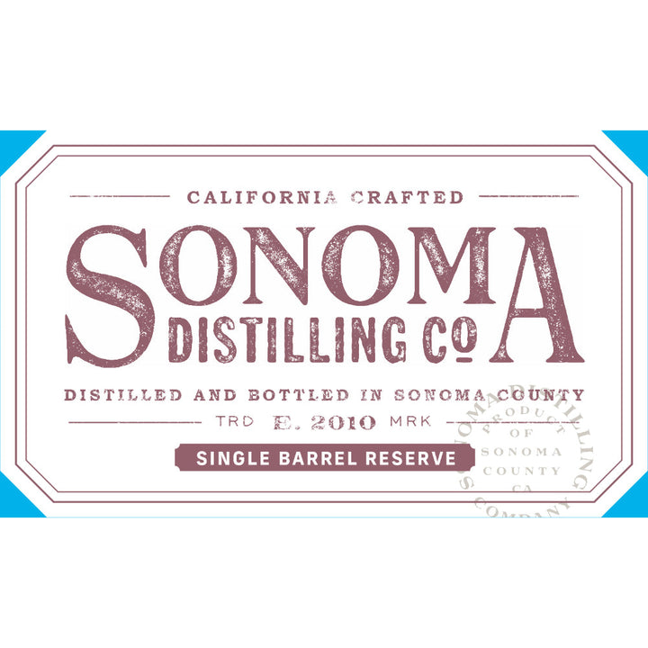 Sonoma Single Barrel Reserve Straight Bourbon Finished in Red Wine Barrels - Goro's Liquor