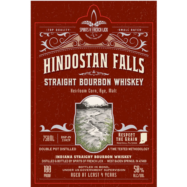 Spirits of French Lick Hindostan Falls Bourbon - Goro's Liquor