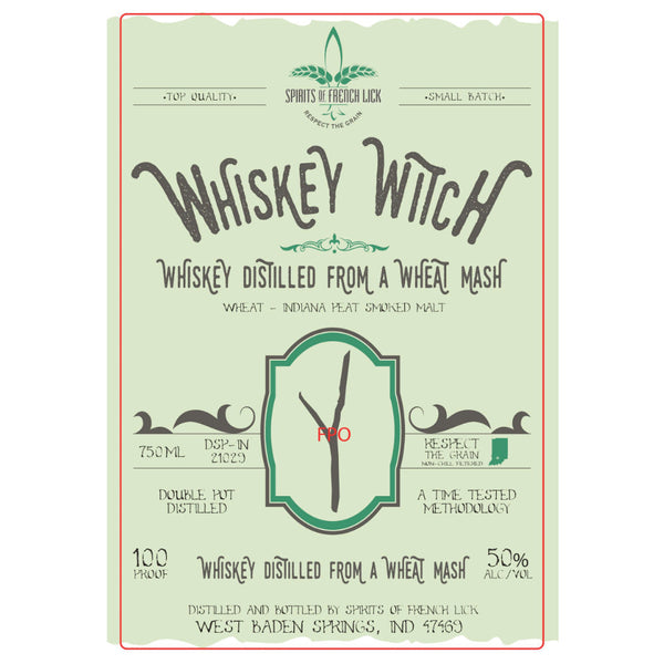 Spirits of French Lick Whiskey Witch - Goro's Liquor