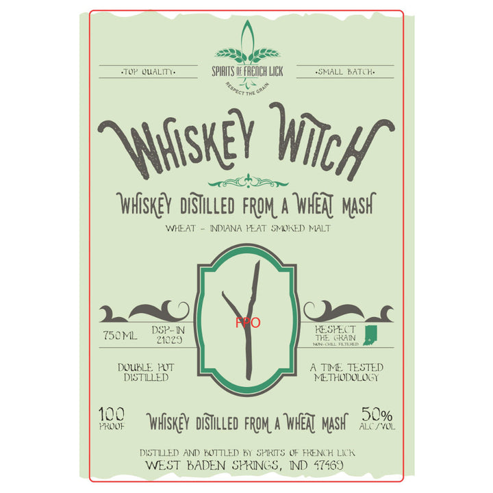 Spirits of French Lick Whiskey Witch - Goro's Liquor