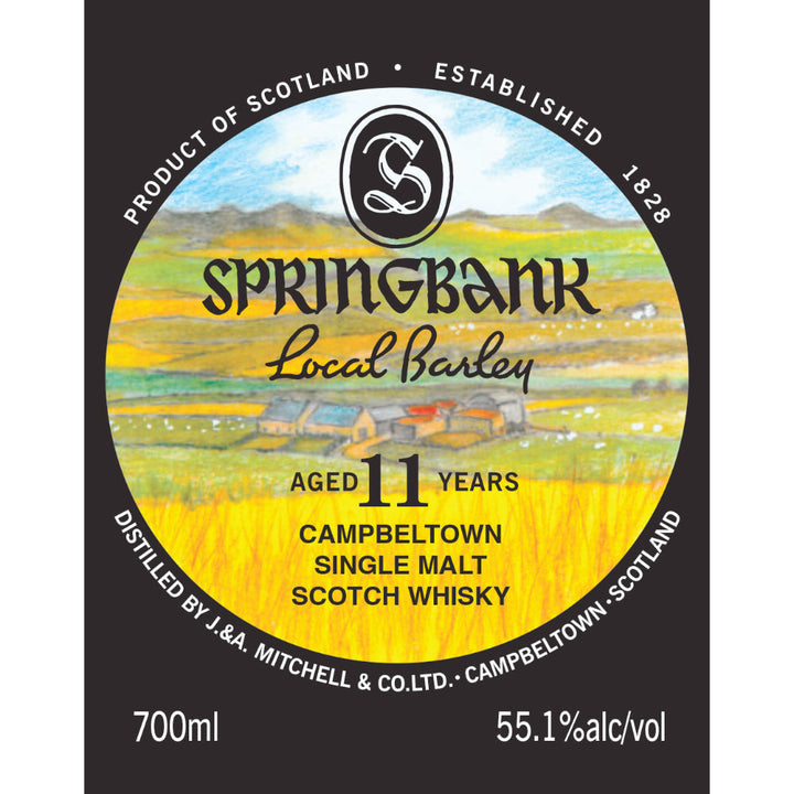 Springbank 11 Year Old Local Barley - Goro's Liquor