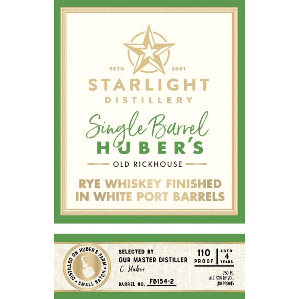 Starlight 4 Year Old Rye Finished in White Port Barrels - Goro's Liquor