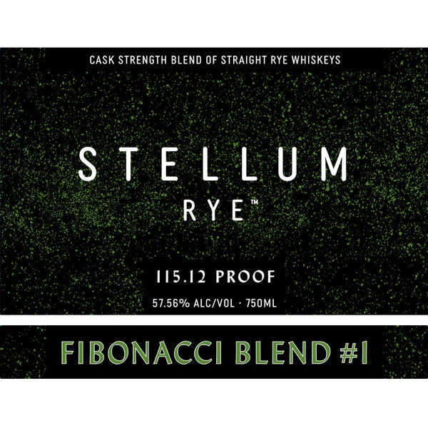 Stellum Black Rye Fibonacci Blend #1 - Goro's Liquor