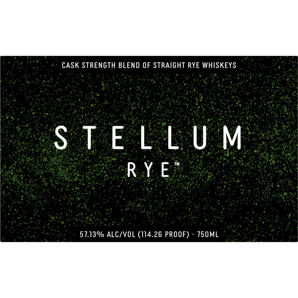 Stellum Black Cask Strength Rye - Goro's Liquor