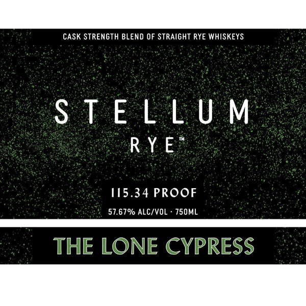 Stellum Rye The Lone Cypress - Goro's Liquor