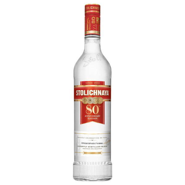 Stolichnaya 80th Anniversary Edition Vodka - Goro's Liquor