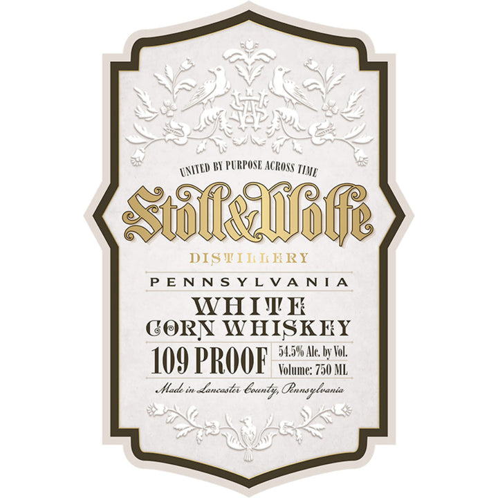 Stoll & Wolfe Pennsylvania White Corn Whiskey - Goro's Liquor