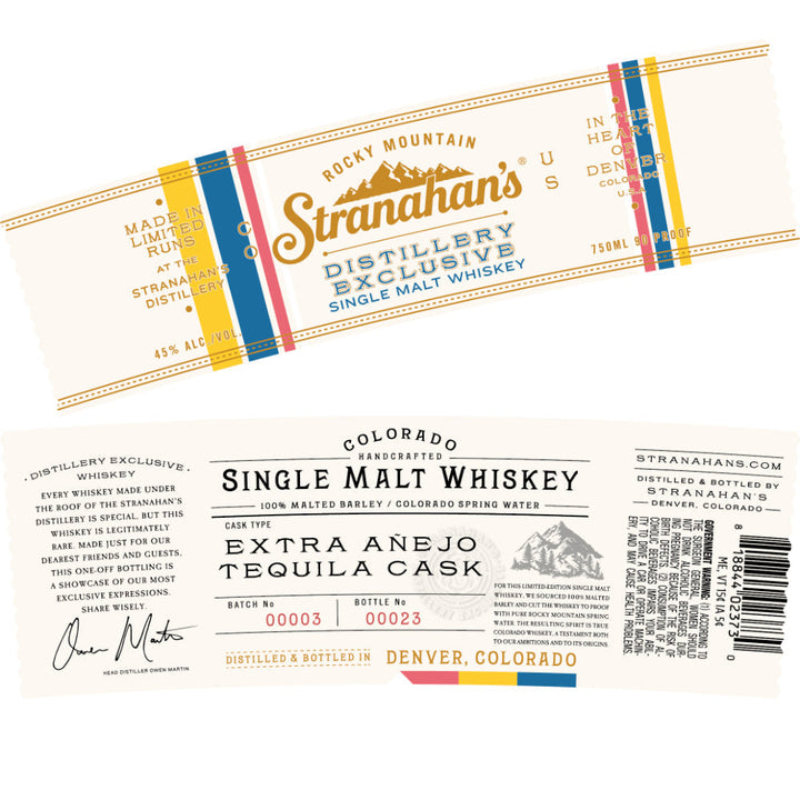 Stranahan’s Distillery Exclusive Single Malt Whiskey - Goro's Liquor