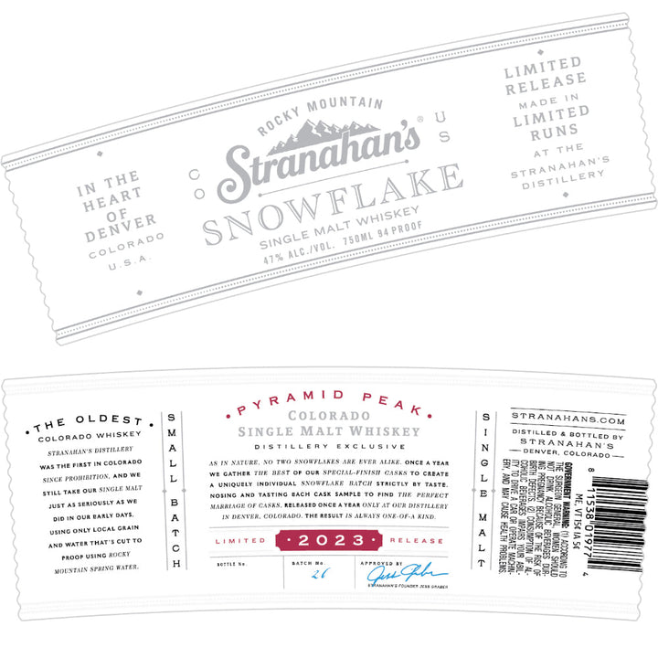 Stranahan's Snowflake 2023 Release - Goro's Liquor