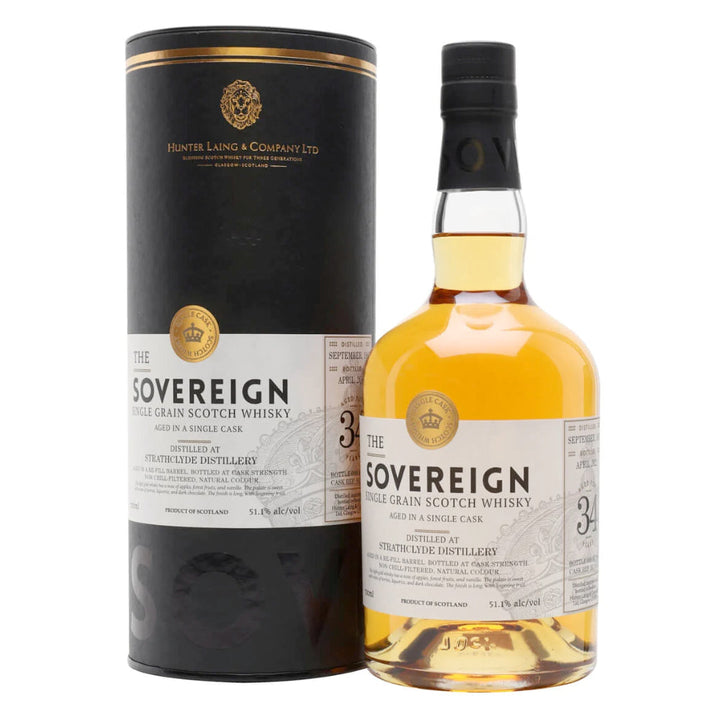 Strathclyde 1987 34 Year Old The Sovereign Single Grain Scotch - Goro's Liquor