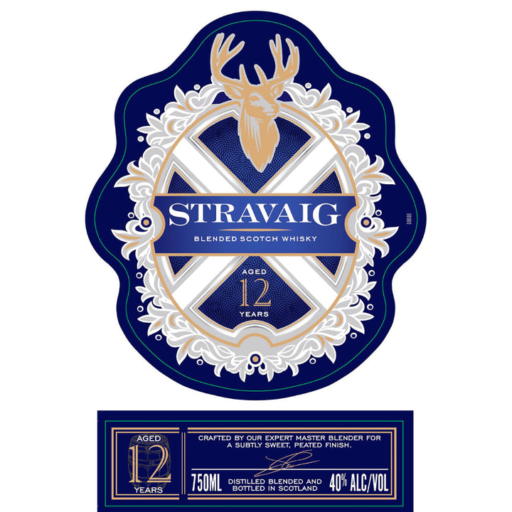 Stravaig Blended Scotch 12 Year Old - Goro's Liquor