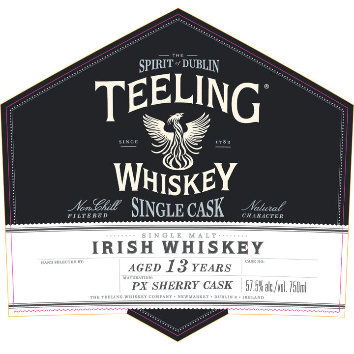 Teeling Single Cask Irish Whiskey 13 Year Old PX Sherry Cask - Goro's Liquor