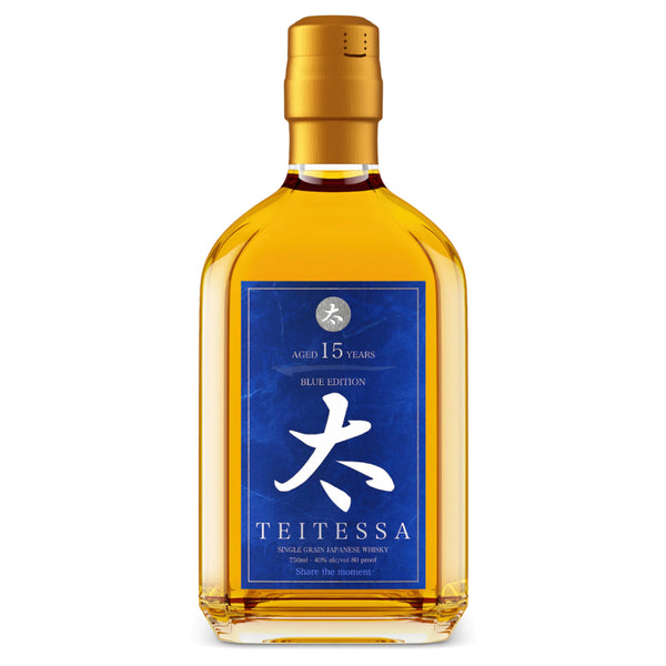 Teitessa 15 Year Old Blue Edition Japanese Whisky - Goro's Liquor