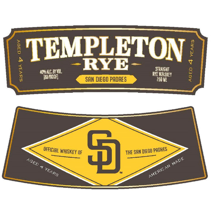 Templeton San Diego Padres Rye Whiskey - Goro's Liquor