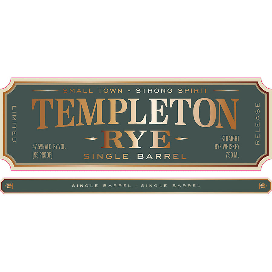 Templeton Single Barrel Rye - Goro's Liquor