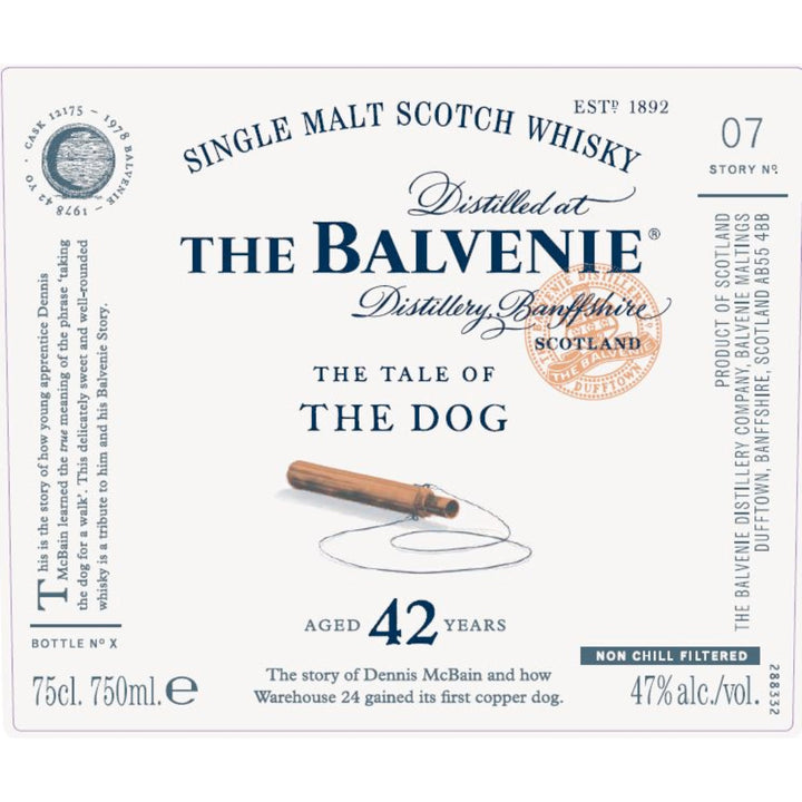 The Balvenie The Tale Of The Dog 42 Year Old - Goro's Liquor