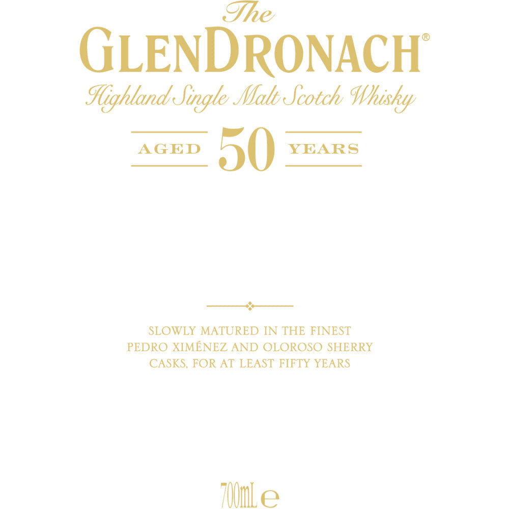 The Glendronach 50 Years Old - Goro's Liquor