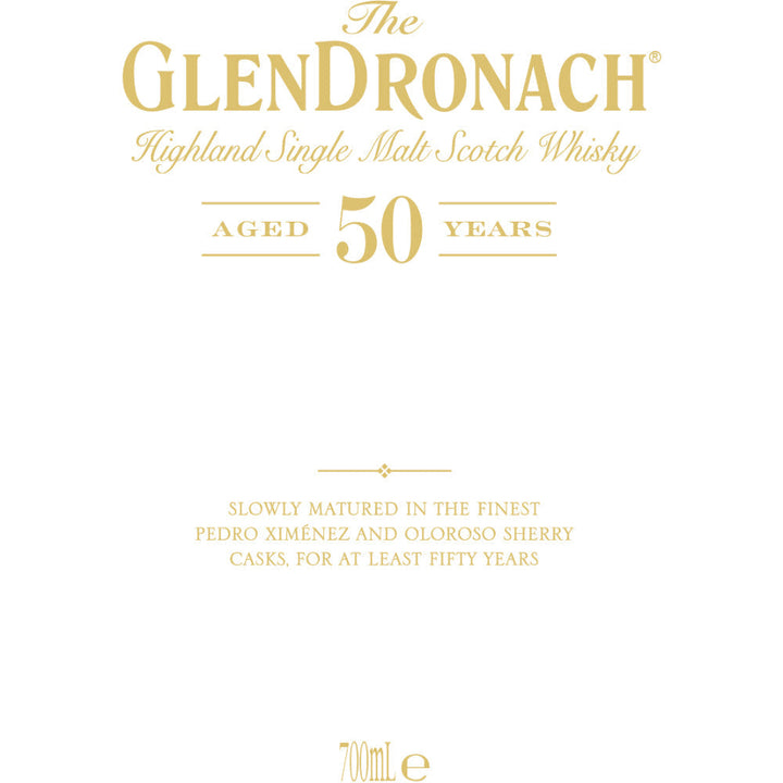 The Glendronach 50 Years Old - Goro's Liquor