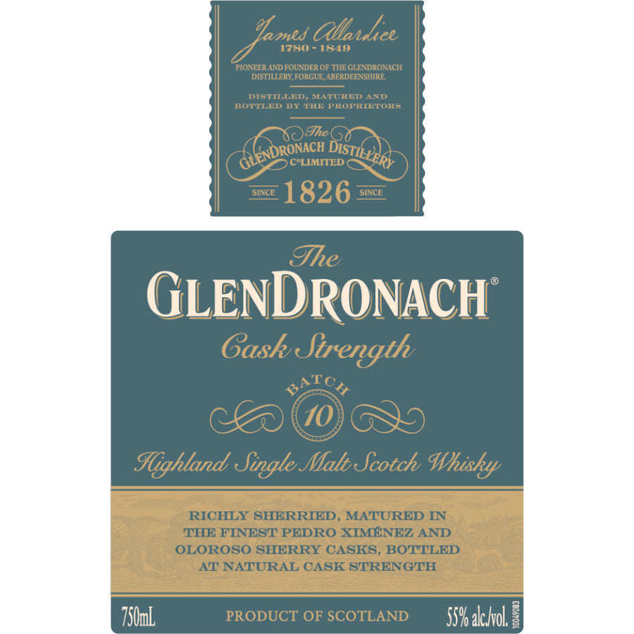 The Glendronach Cask Strength Batch 10 - Goro's Liquor