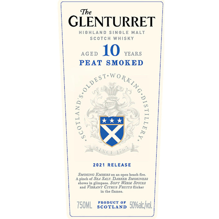 The Glenturret 10 Year Old Peat Smoked 2021 Release - Goro's Liquor