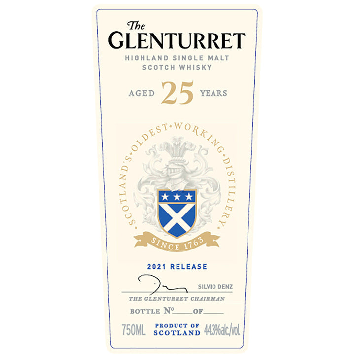 The Glenturret 25 Year Old 2021 Release - Goro's Liquor