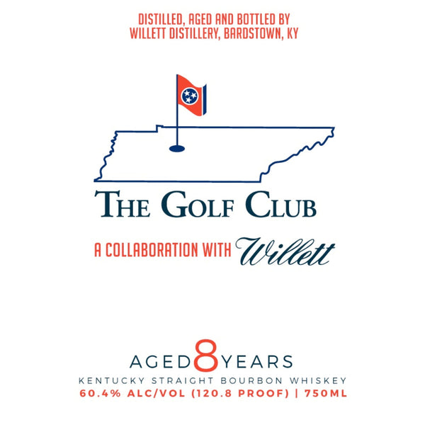 The Golf Club A Collaboration With Willet 8 Year Bourbon - Goro's Liquor