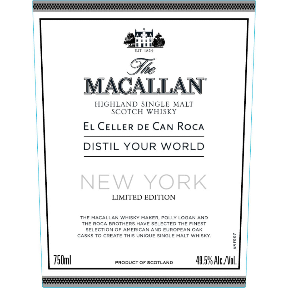 The Macallan Distil Your World New York Edition - Goro's Liquor