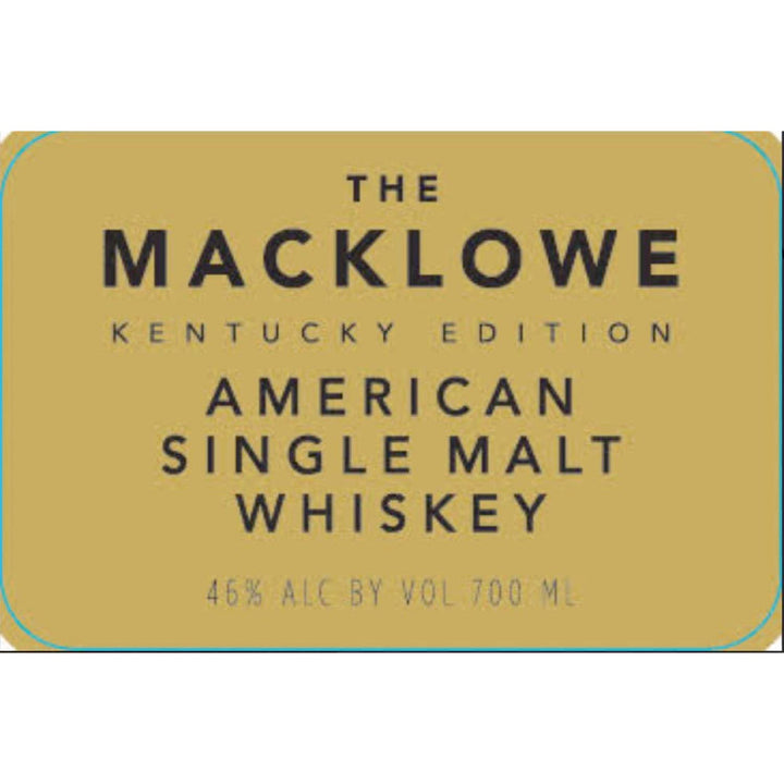 The Macklowe Kentucky Edition American Single Malt Whiskey - Goro's Liquor