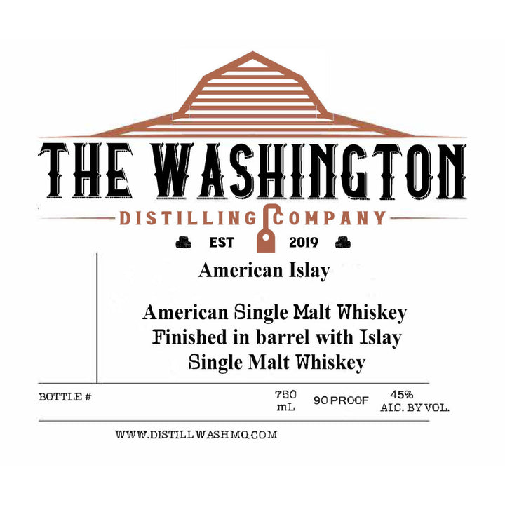 The Washington Distilling Company American Islay - Goro's Liquor