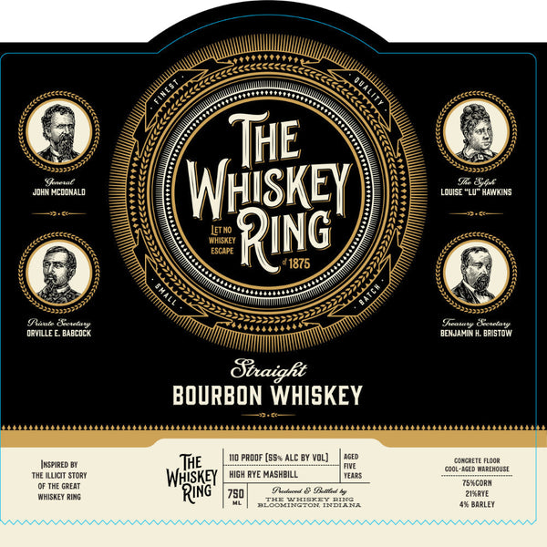 The Whiskey Ring Straight Bourbon - Goro's Liquor