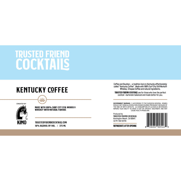 Trusted Friend Cocktails Kentucky Coffee - Goro's Liquor