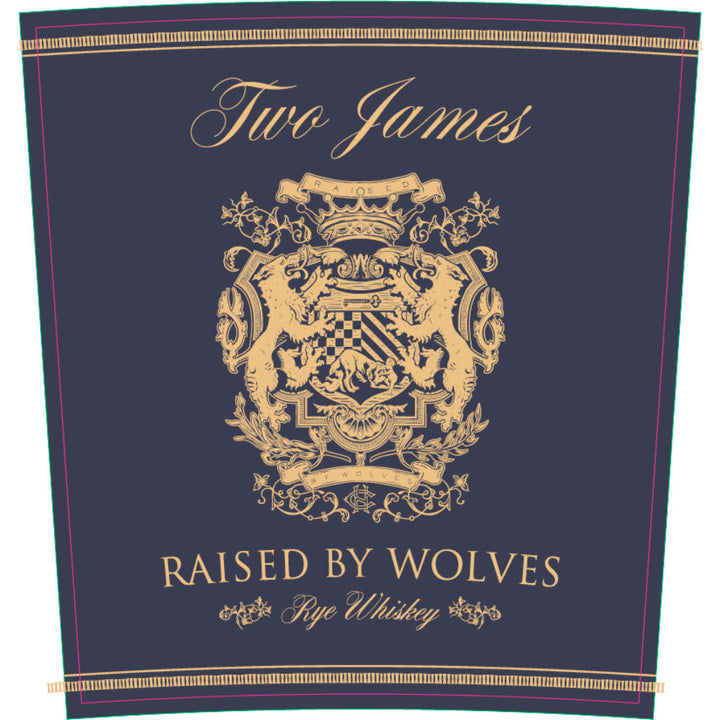 Two James Raised by Wolves Rye Whiskey - Goro's Liquor