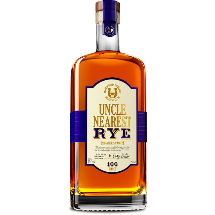 Uncle Nearest Straight Rye 100 Proof - Goro's Liquor