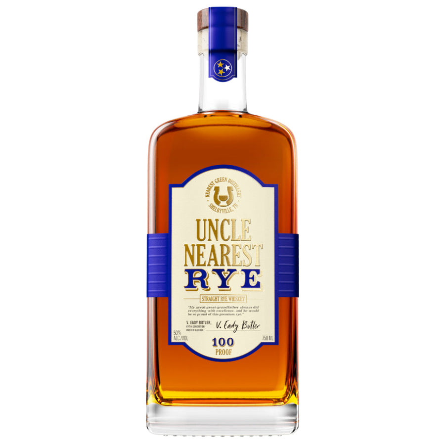 Uncle Nearest Straight Rye 100 Proof - Goro's Liquor