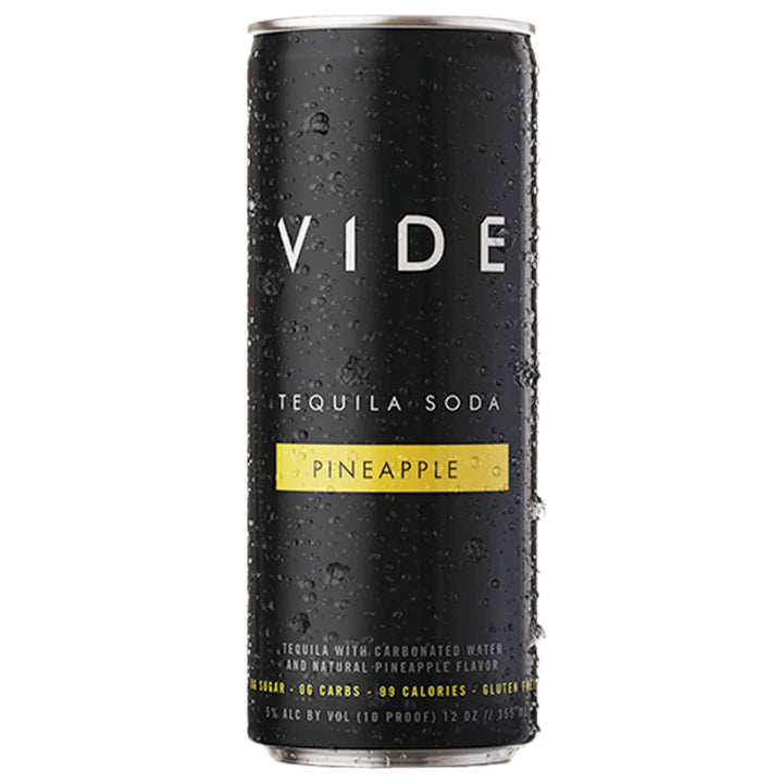 VIDE Pineapple Tequila Soda 4PK - Goro's Liquor