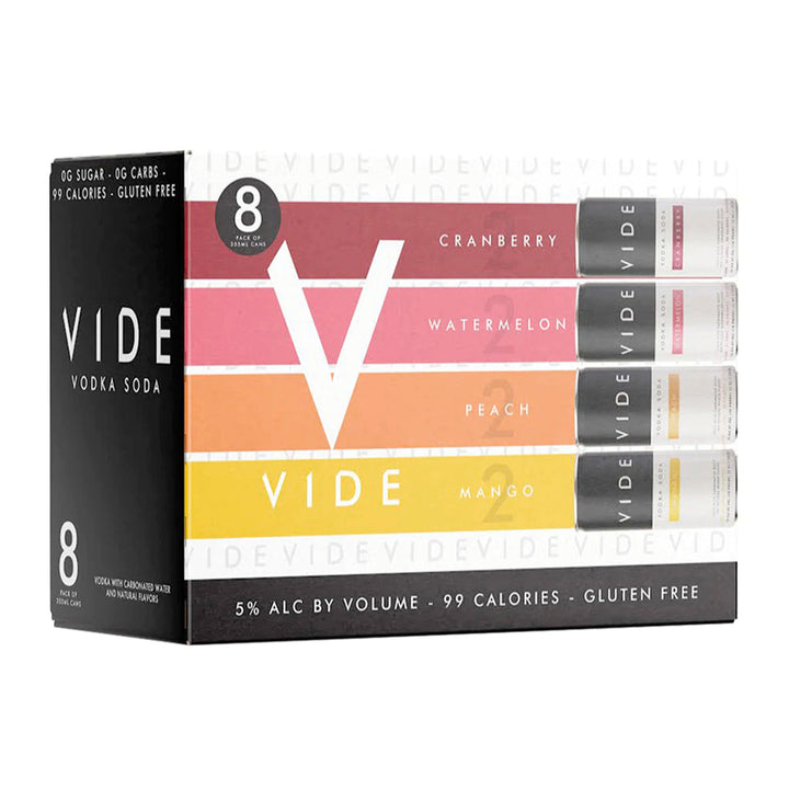 VIDE Vodka Soda Variety 8PK - Goro's Liquor