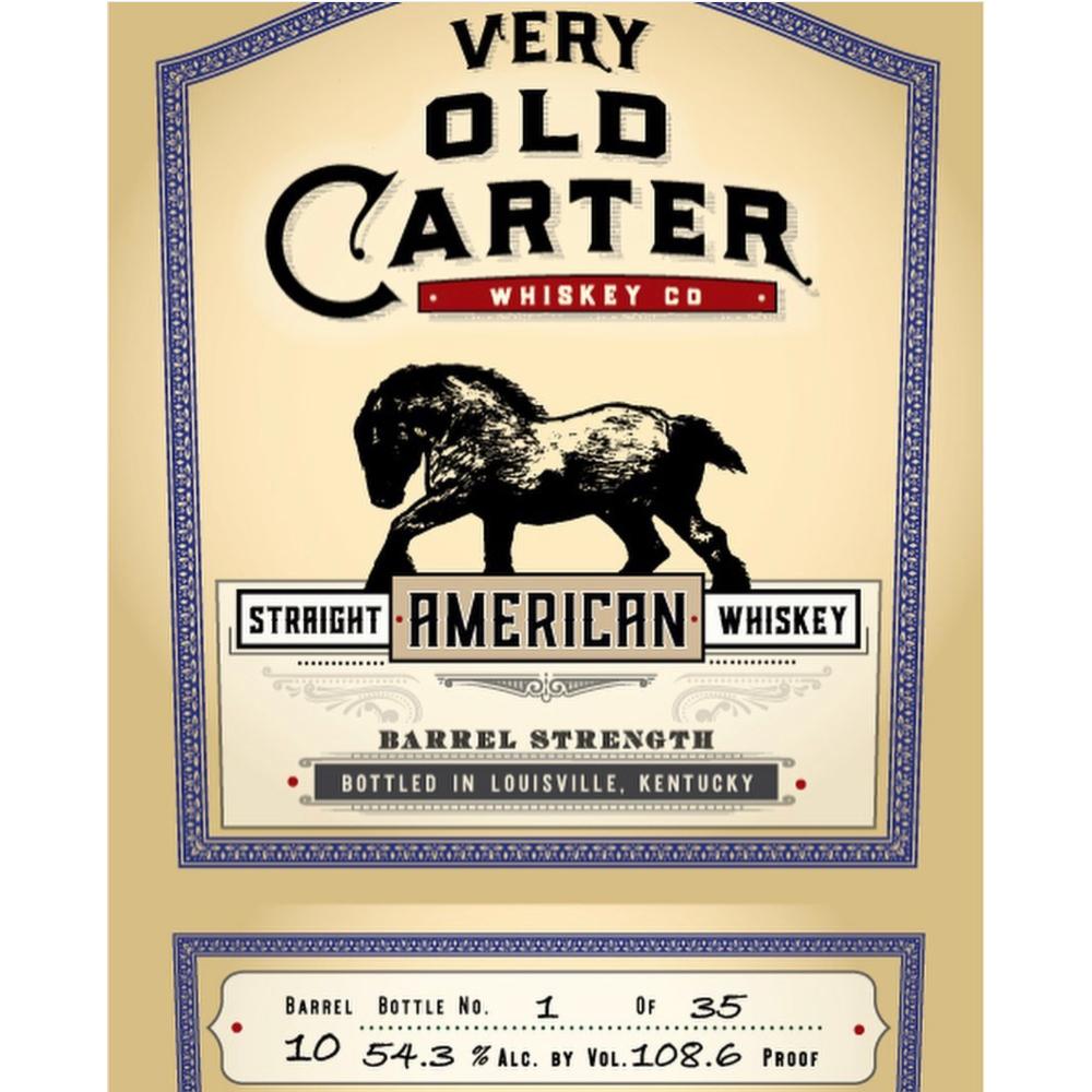 Very Old Carter 27 Year Old Straight American Whiskey - Goro's Liquor