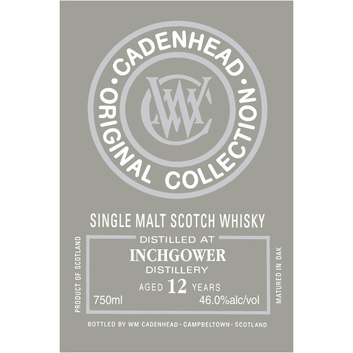 WM Cadenhead Inchgower 12 Year Old - Goro's Liquor