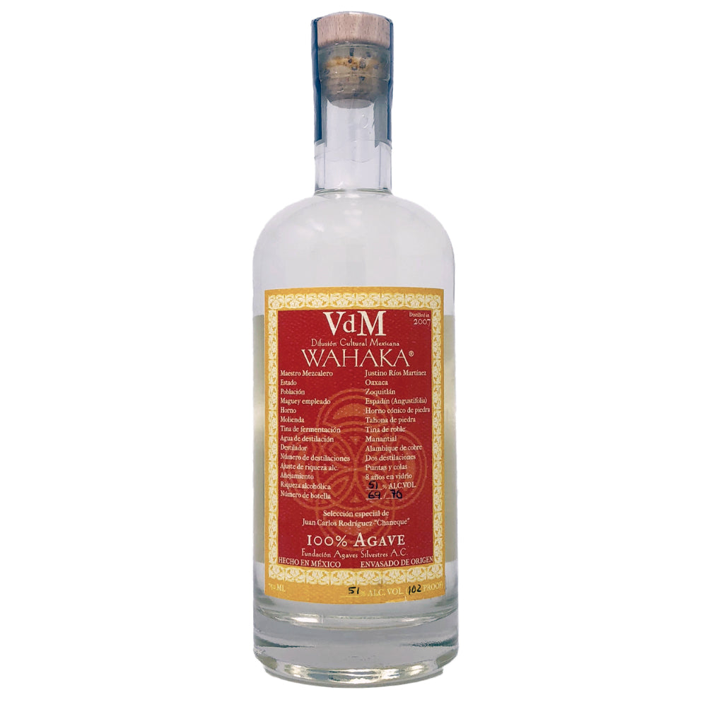 Wahaka VdM Mezcal Espadin 8 Year Old - Goro's Liquor