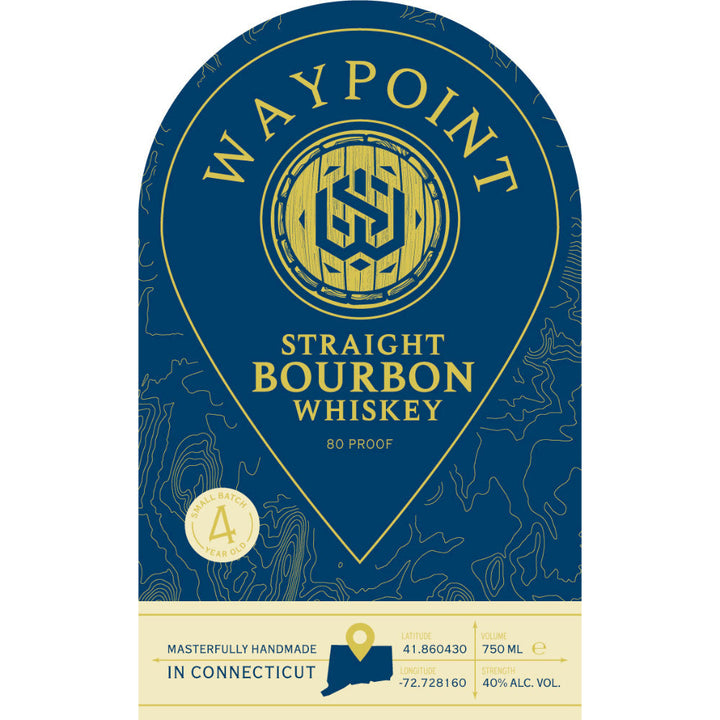 Waypoint 4 Year Old Straight Bourbon Whiskey - Goro's Liquor